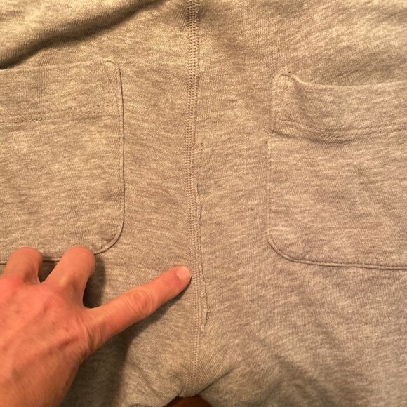 James Perse Vintage Cotton Genie Sweatpants, Size 1 Small - Picture 7 of 10